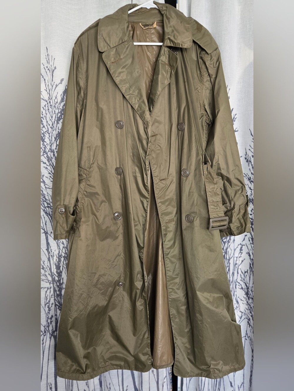 Women’s Olive Green Trench Coat